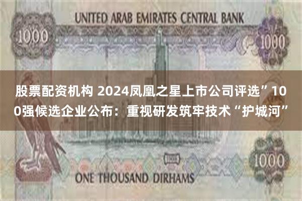 股票配资机构 2024凤凰之星上市公司评选”100强候选企业公布：重视研发筑牢技术“护城河”