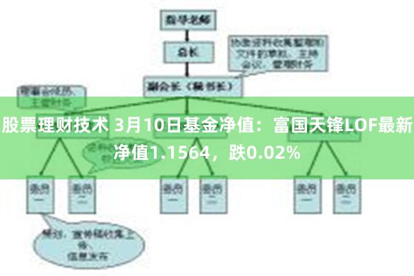 股票理财技术 3月10日基金净值：富国天锋LOF最新净值1.1564，跌0.02%